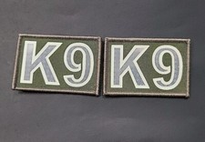 K9 IR White Light Reflective Glow in the Dark OD Green 2x3 Unit Patch 2 Pack picture