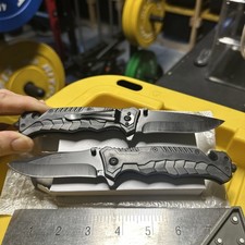 Folding Pocket Knives 2-Pack Black 3.5 Inch Assisted Opening picture