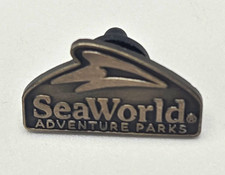 Seaworld Vintage Trading Pin Adventure Parks Silver Collecting Sea World Trade picture