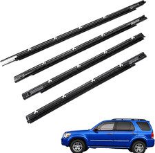 4-Piece outside Door Window Weatherstrip Seal Belt 75710-0C010 for Toyota | Comp picture