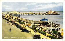 Vintage Postcard- Central Bandstand & Pier, Eastbourne picture