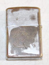 USS Franklin D. Roosevelt, CVA 42, 1950's Zippo Lighter, FDR & Sailor Profile picture