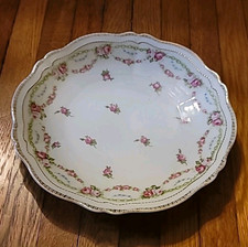 Antique Victorian O&EG Oscar & Edgar Gutherz Royal Austria Plate 1898-1918 Roses picture