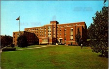 Vintage Burbank Hospital School of Nursing Postcard Fitchburg Massachusetts picture