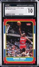 2009-10 UD JORDAN LEGACY #97 MICHAEL JORDAN CGC 10 picture