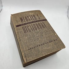 Websters New School And Office Dictionary 1955 picture
