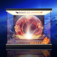 Specialized Dustproof Display Box With Led For LOL Xayah And Rakan GK Model Toy picture