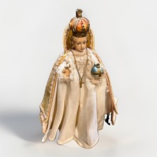 Vintage Columbia Statuary Infant Jesus of Prague C.S.145 11in Vestments picture