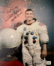 Fred Haise Signed Original Space Astronaut Photo Beckett Authenticated picture