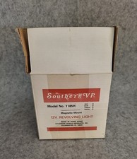 NOS Southern VP 12V AMBER Light Magnet Mount Model 1185H Vintage Hotshot II picture