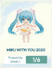 Blokees DaalLaMode Hatsune Miku With You Q Series Mini Model Kit 2020 1/6 picture