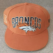 VTG NFL Denver Broncos Snapback Hat Logo Football 59fifty Size 7 3/4 NFL picture