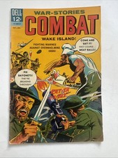 1965 Dell War Stories Combat Wake Island Comic Oct-dec No.18 Vintage Rare picture