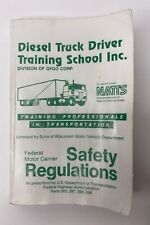 Vintage 1990 Federal Motor Carrier Safety Regulations pocket book picture