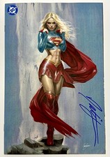 Supergirl #1 SIGNED Natali Sanders w/COA Michael Turner Homage Virgin LTD 1000 picture