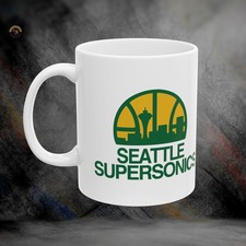 Seattle Supersonics Ceramic Mug | 11 oz or 15 oz picture
