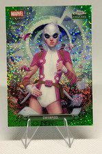 Topps 2026 Topps Chrome Marvel Comics Fanfare Gwenpool FF-18 28/99 Green Speckle picture