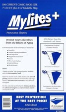 1000 E. Gerber Mylites+ Mylar Current Comic Book Bags Case 700M+  7 ” X 10 1 -½ picture