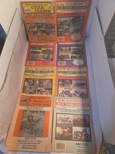 Vintage Walnecks Old Time Cycles Motorcycle Magazines Lot 8 1988 1989 1984 picture