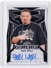 Paul Wall 2023 Leaf Metal Pop Century Autograph Card # /6  Houston Rapper Auto picture
