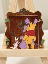 Disney Shopping Halloween Pooh, Piglet & Tigger Trick or Treat Door Pin LE 250 picture