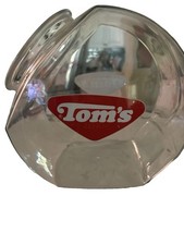 Antique Tom’s Jar Clear Glass No Lid picture