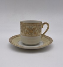 Vintage Chikaramachi Hand Painted Cup And Saucer Set Made In Japan picture