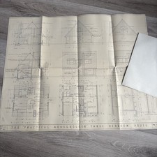 The Practical Household Three Bedroom House January 1957 Drawings Plans Vintage picture