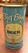 SWEET Big Sky 11oz (Coin Top) Flat Top~USBC# 37-8~Great Falls~Great Fall, MI picture