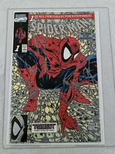 Spider-Man #1 (1990) NM Platinum Edition Cover Only 10K Run McFarlane picture