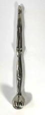 Vtg Carrol Boyes Pewter Candle Snuffer 12” Nude Female Swimmer Sculpture RARE picture