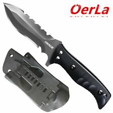 Oerla Tactical Fixed Blade Knives Outdoor Duty Field Knife Double Sided Blade picture