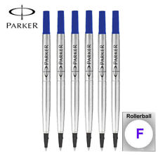 6Pcs Parker Ink Refills 0.5 mm F Blue Fit Sonnet IM Urban Series Rollerball Pen picture