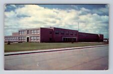 North Platte NE-Nebraska, New Junior High School, Antique, Vintage Postcard picture