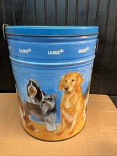 Vintage 50th Anniversary IAMS Dog Food Tin Can 15”x12”  picture