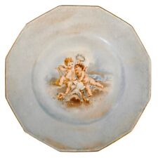 Victorian French Limoges Cherubs Decorative Plate 9.5