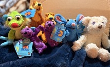 Rare NWT Bear In The Big Blue House Plush Lot Including Disney Store Ojo’s Bear  picture