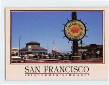 Postcard Fisherman's Wharf San Francisco California USA picture