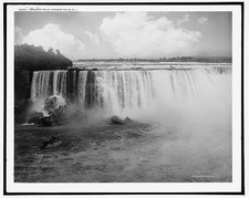 Photo:Niagara Falls NY Canadian Falls Horseshoe Falls 1905 Steamboat View picture