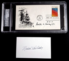 Cardiovascular Surgery Dr DeBakey & Dr Denton  signatures- PSA/DNA Authenticated picture