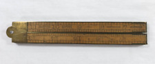 Vintage Lufkin No 781 12 Inch Boxwood Folding Carpenters Ruler picture