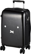 Miffy Carry-on Spinner Suitcase Face Design 21in Black Silver Luggage Rabbit JP picture