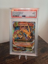 Pokémon Psa 9 Mega Charizard EX 13/108 Xy Evolution Mint picture