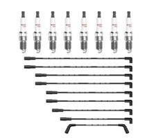 41-993 Iridium Spark Plugs & Wires for Chevy 5.7L 4.3L 5.0L picture