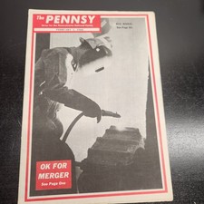 1968 The Pennsy Pennsylvania Railroad Magazine Merger News Welding Cover picture