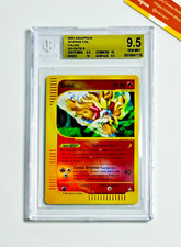 Pokemon BGS 9.5 Entei #10 QUAD ++ Reverse Foil Aquapolis 2003 Italian picture