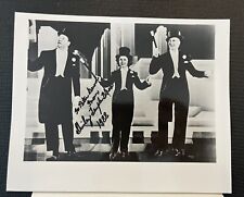 SHIRLEY TEMPLE BLACK Signed Autographed B&W 8 x 10 Movie Still 1988 picture