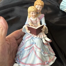 Vintage Lenox 1987 Story Time Hand Painted Fine Porcelain Mother & Child   picture