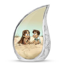 Brother And Sister Urn -  Urns For Ashes - Funeral Urns For Human Ashes Adult picture