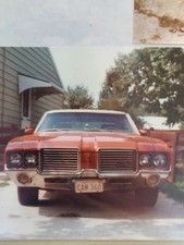 1970 OLDSMOBILE CUTLASS PHOTO ALBUM MATADOR RED WHITE TOP picture